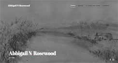 Desktop Screenshot of abbigailrosewood.com